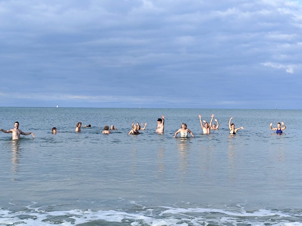 Stage ile de Ré 2026 Baignade du matin