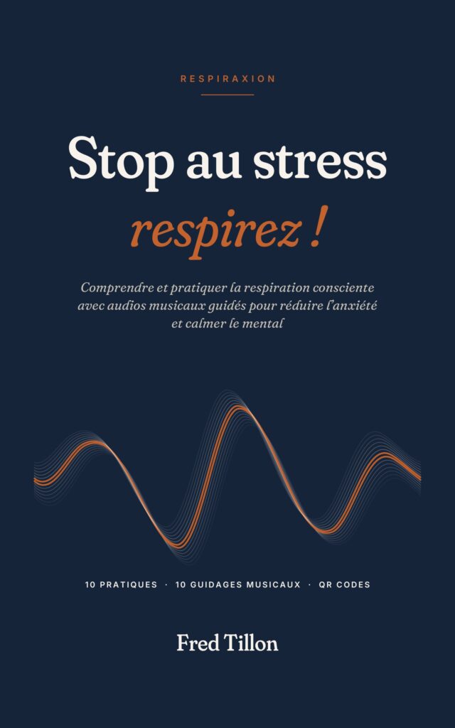 Couverture du livre Stop au stress : Respirez ! de Fred Tillon